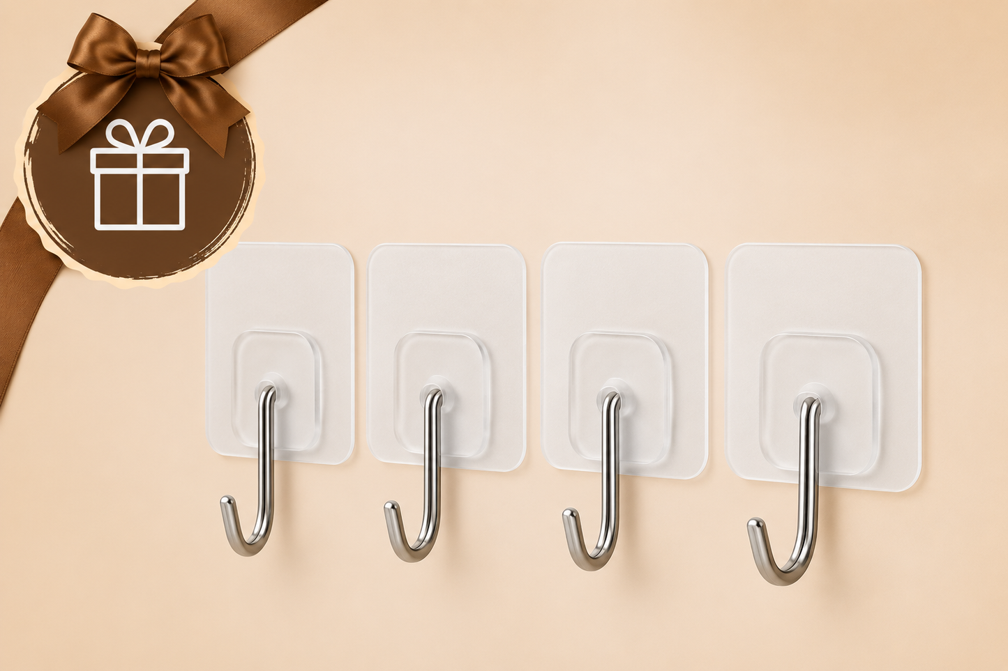 🎁 4 Ganchos Adhesivos GRATIS